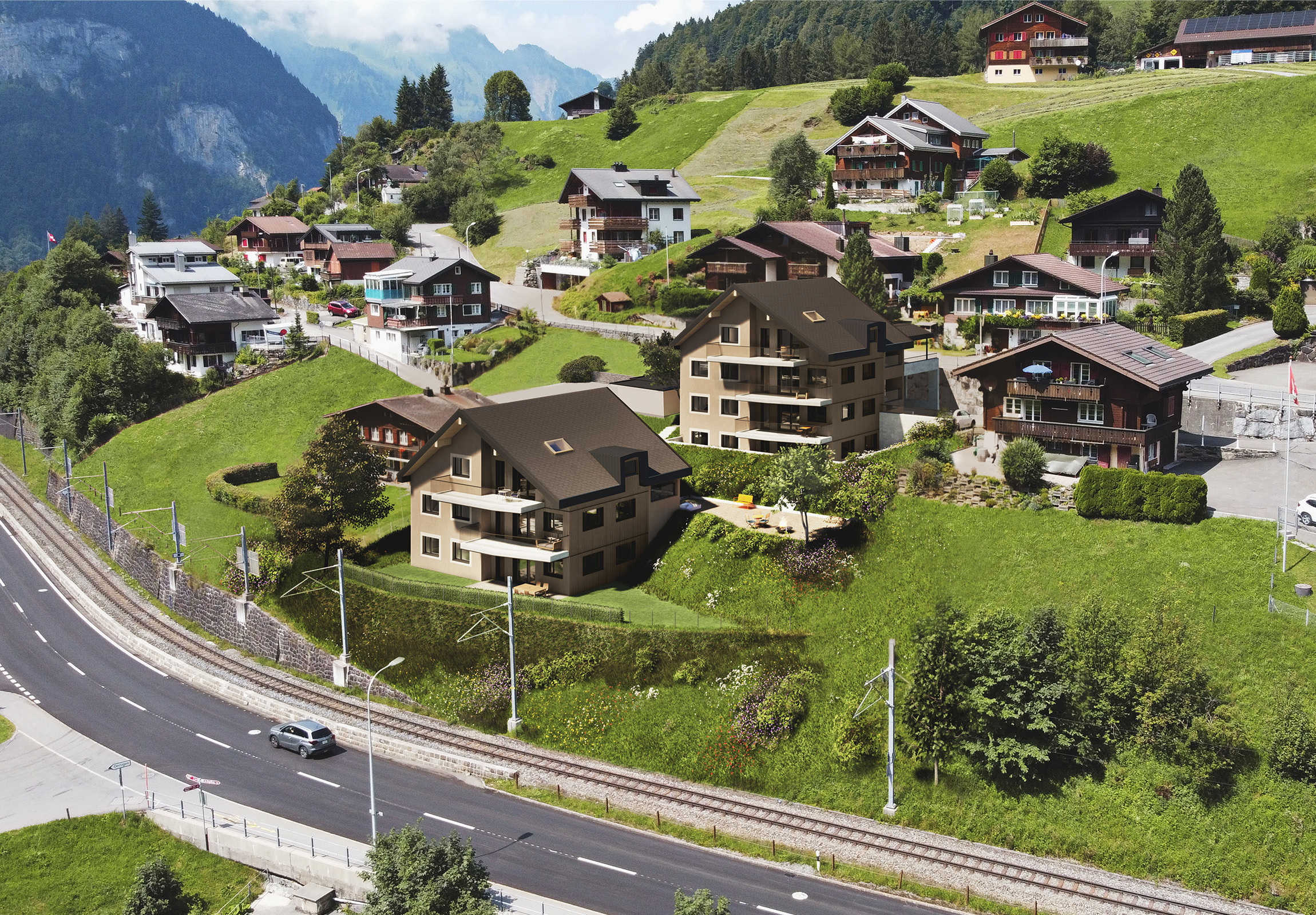 <p>In der beliebtesten Feriendestination der Zentralschweiz in Engelberg, entsteht das Neubauprojekt «Spannortblick», das alpinen Charme mit modernster Wohnkultur auf elegante Weise verbindet.</p>