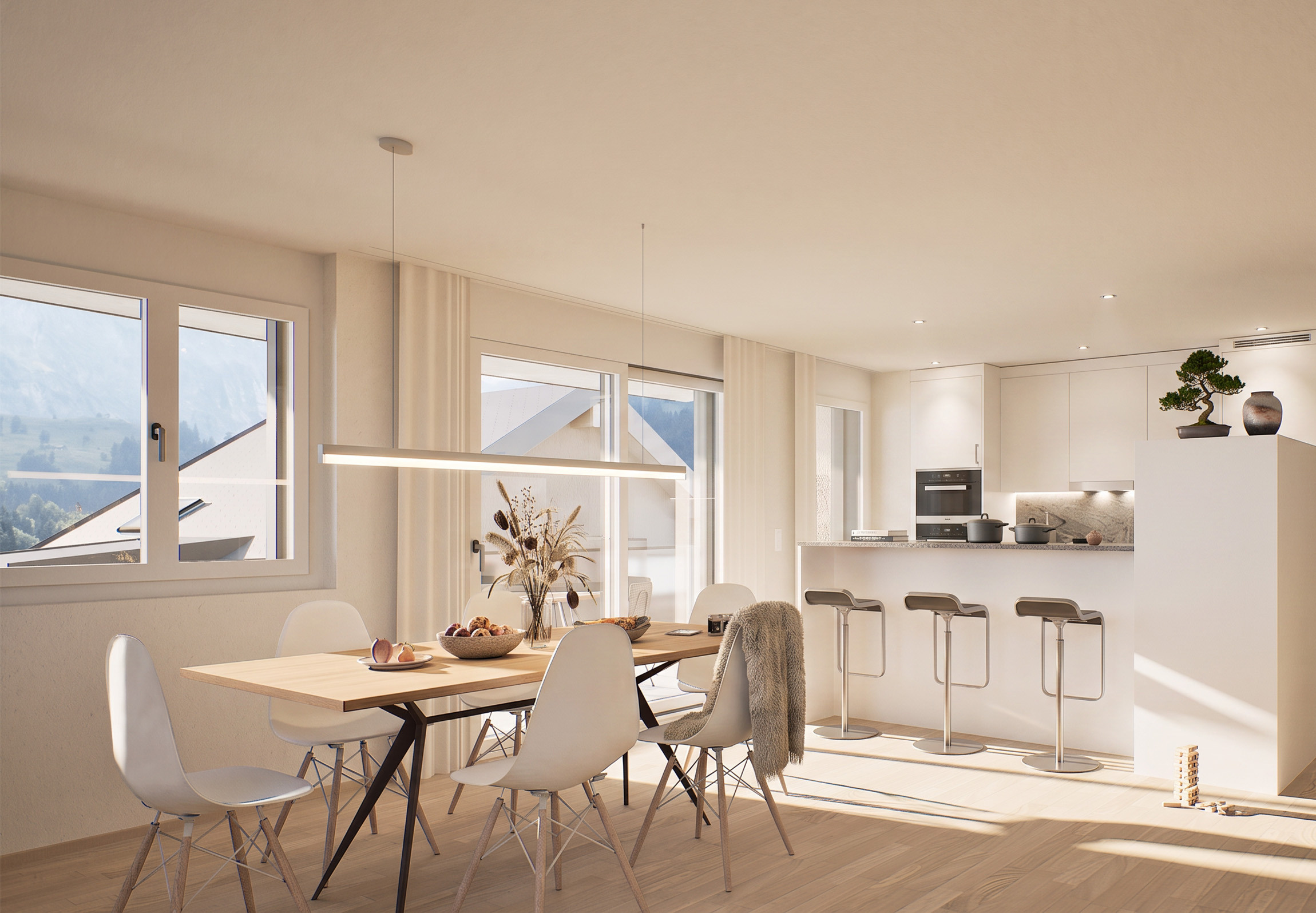 <p>In der beliebtesten Feriendestination der Zentralschweiz in Engelberg, entsteht das Neubauprojekt «Spannortblick», das alpinen Charme mit modernster Wohnkultur auf elegante Weise verbindet.</p>