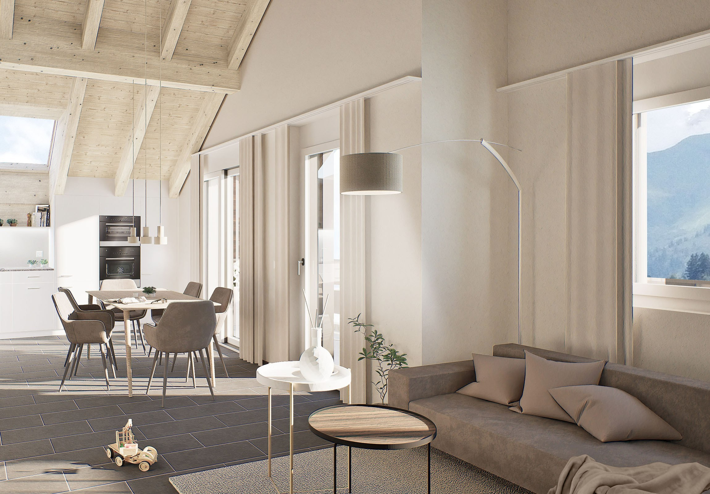 <p>In der beliebtesten Feriendestination der Zentralschweiz in Engelberg, entsteht das Neubauprojekt «Spannortblick», das alpinen Charme mit modernster Wohnkultur auf elegante Weise verbindet.</p>